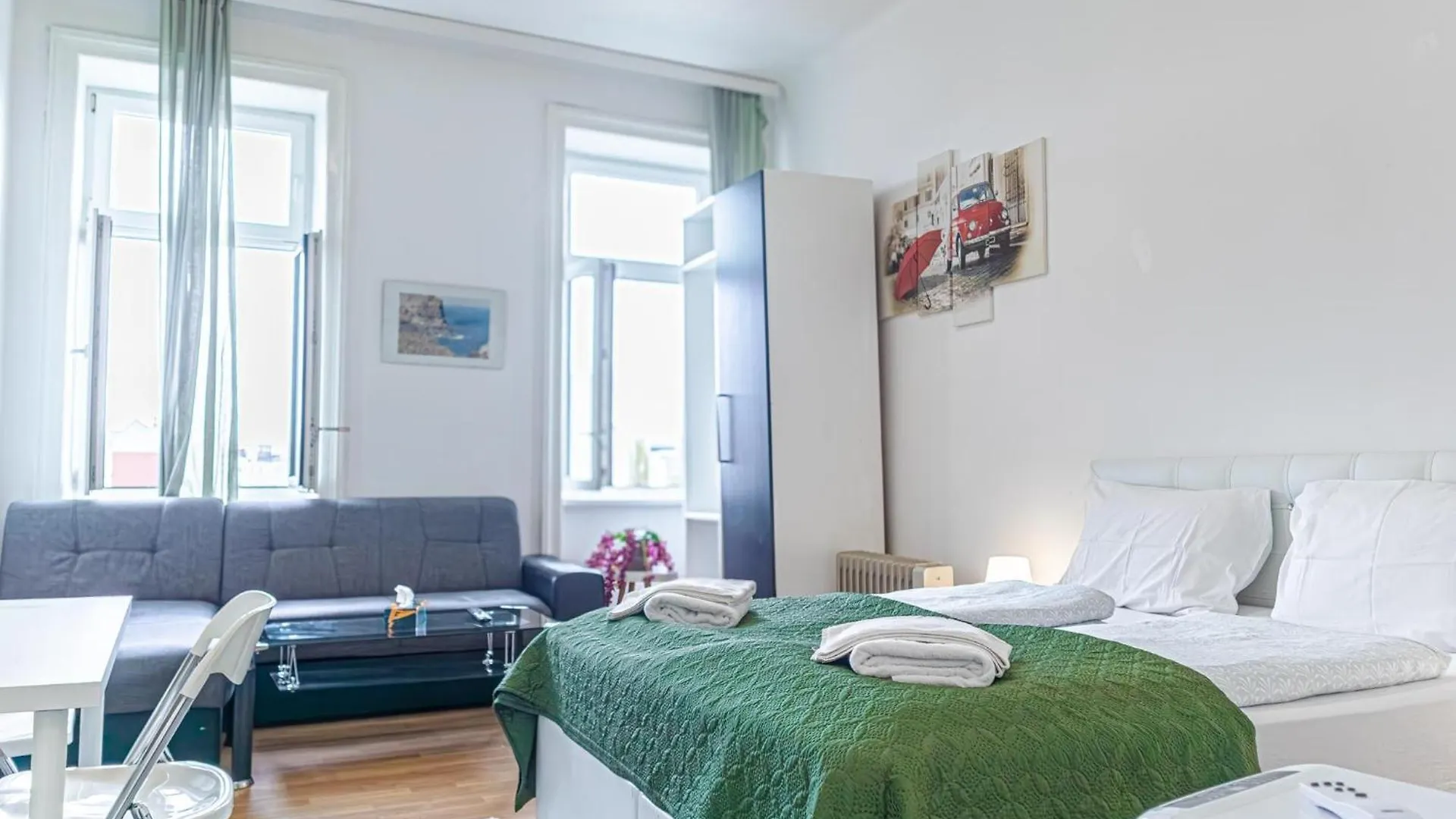 公寓 Homely Studio Near Millenium Tower 维也纳